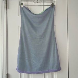 SNDYS purple tube dress